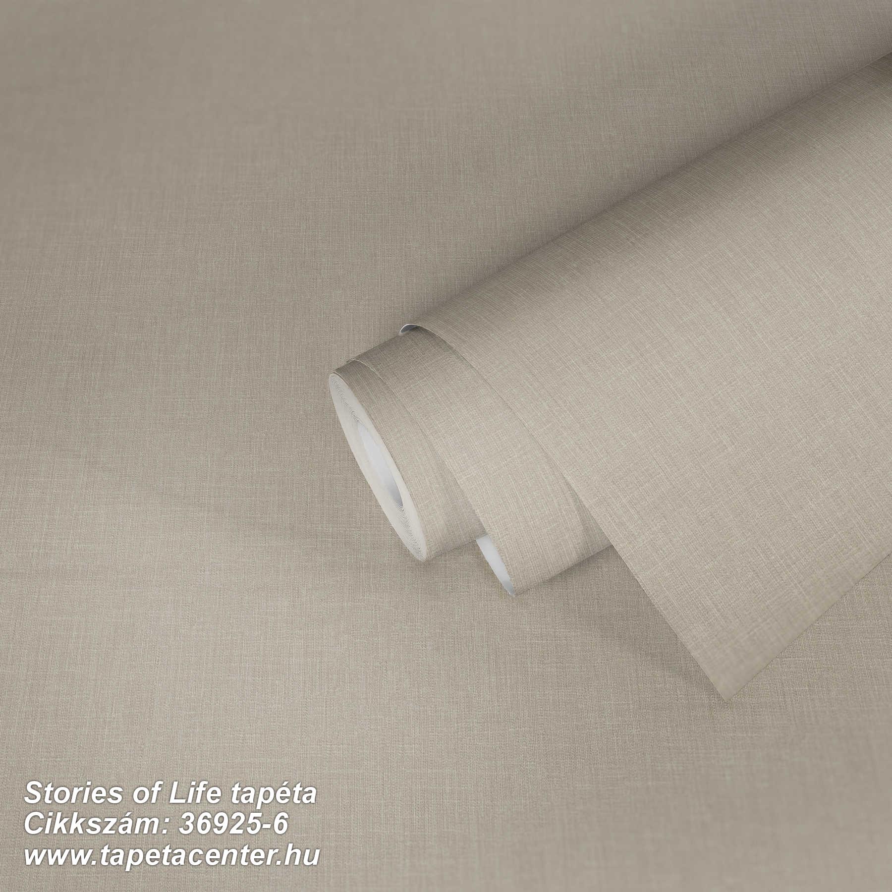 Egyszínű,textil hatású,bézs-drapp,illesztés mentes,súrolható,vlies tapéta 